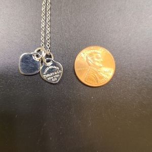 Double hearts necklace